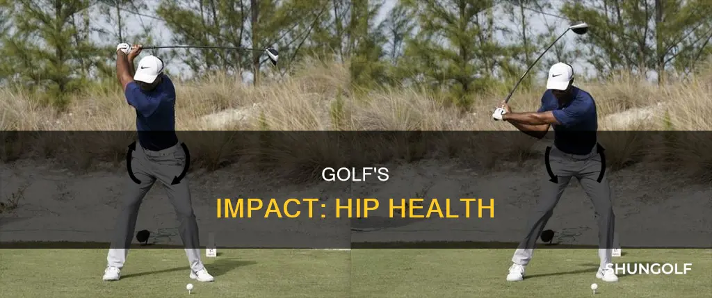 is golf bad for your hips