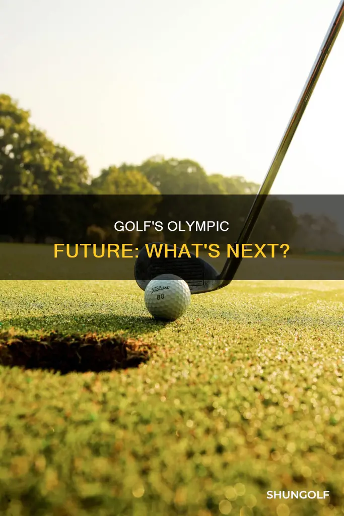 is golf becoming an olympic sport