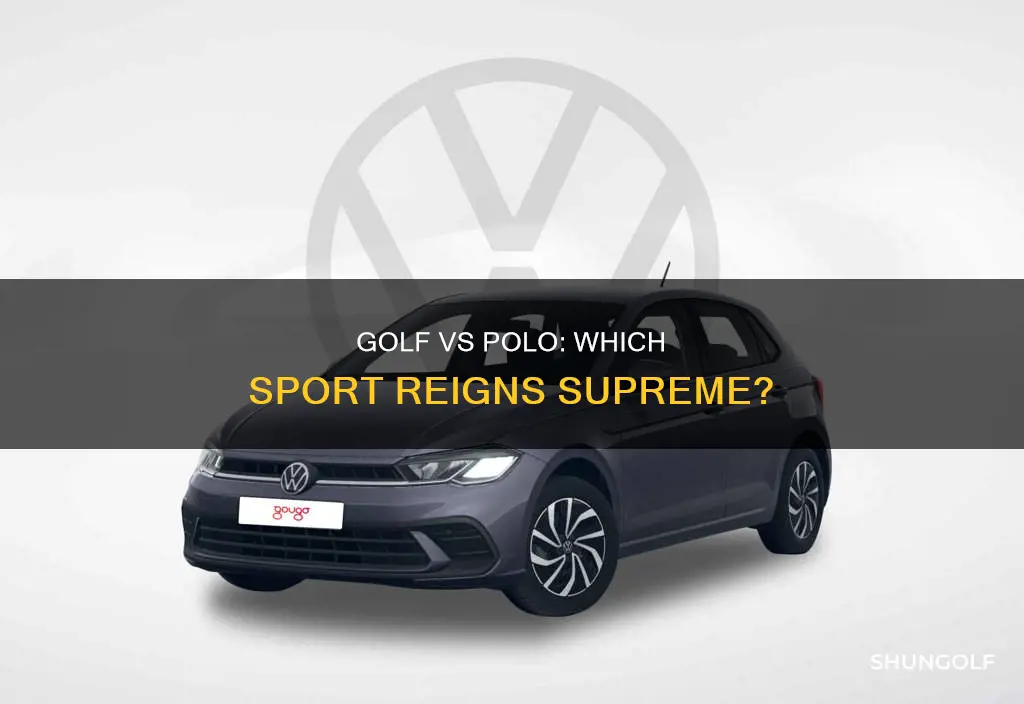 is golf better than polo