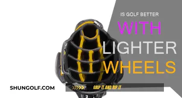 Golf Wheels: Lighter for Better Performance?