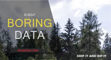 Golf: Is It Boring? Data-Driven Insights