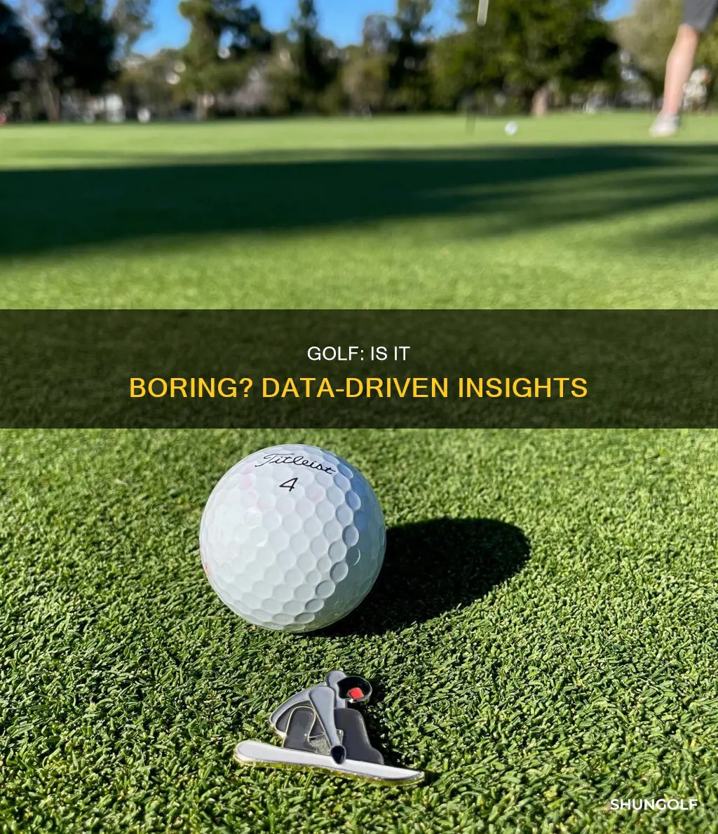 is golf boring data