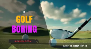 Why Golf is Not a Boring Sport