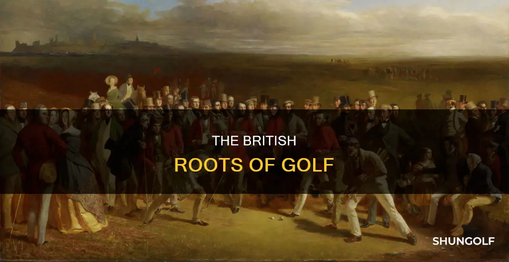 is golf british