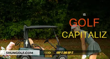 Golf Capitalization: When to Capitalize the Word "Golf
