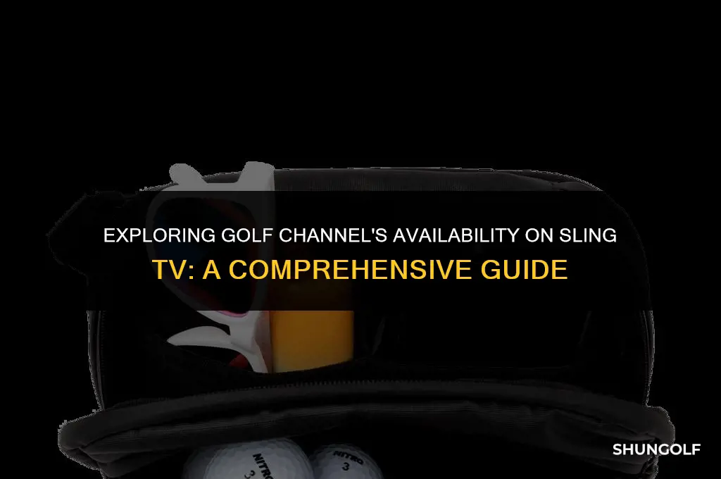 is golf channel on sling tv
