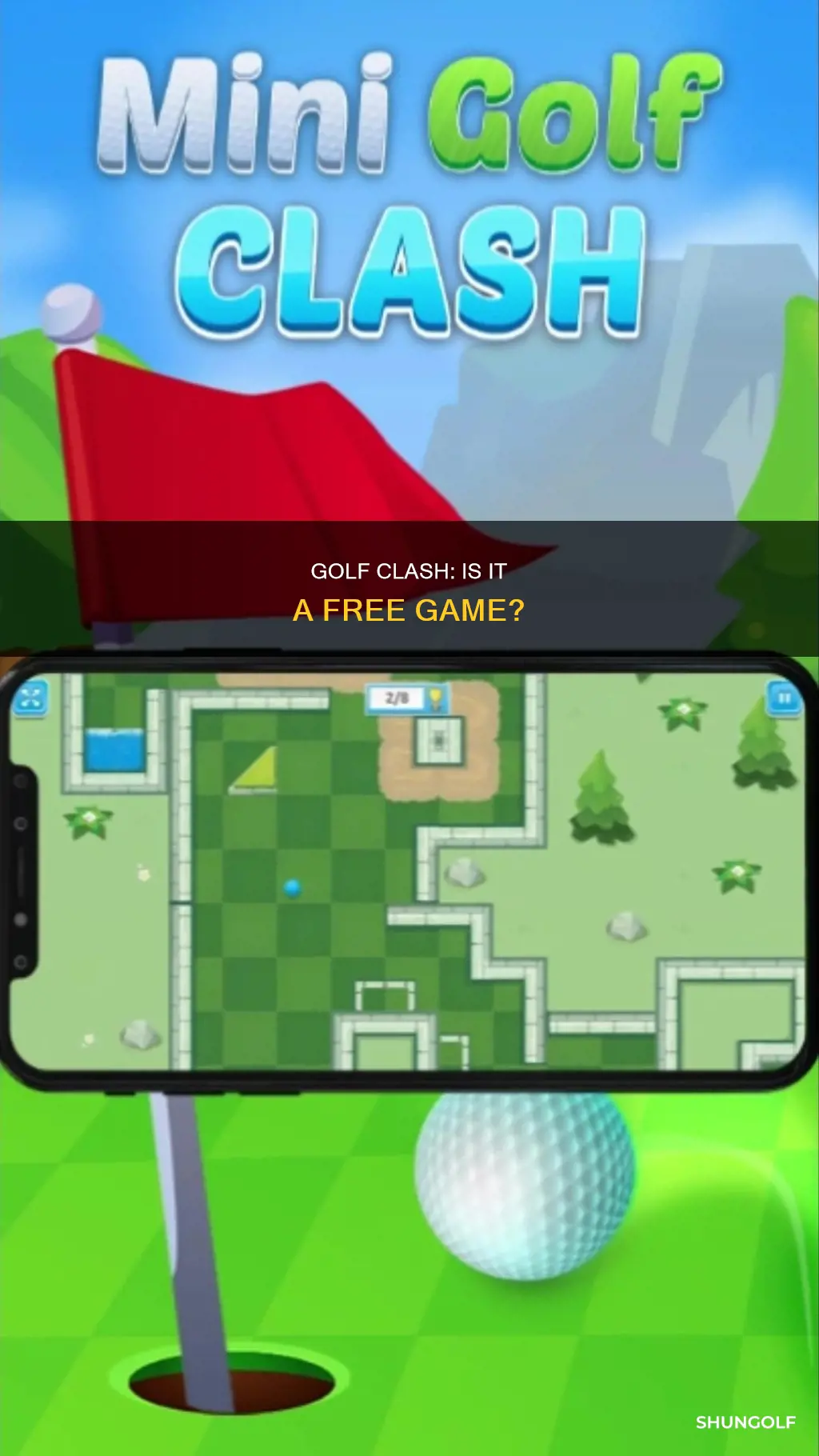 is golf clash free