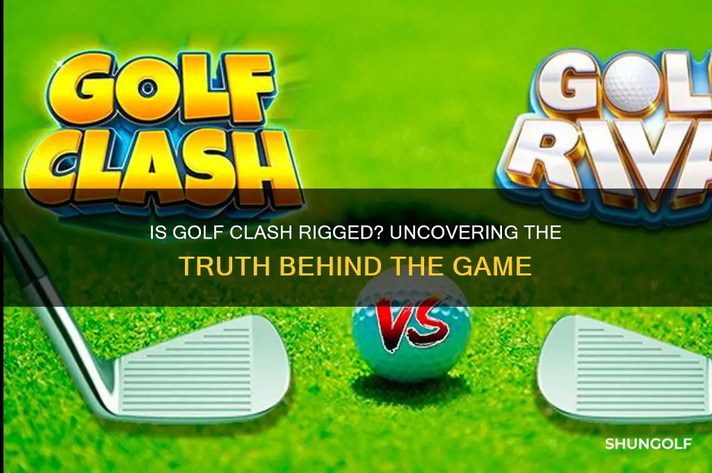 is golf clash game rigged