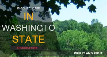 Golf Courses in Washington State: Open or Closed?