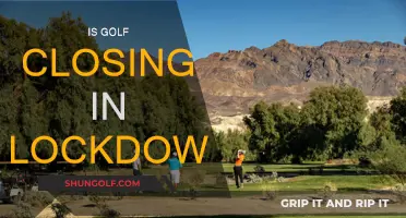Golf Courses: Open or Closed During Lockdowns?