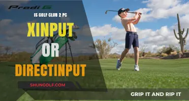 Golf Club 2 Input Method: XInput or DirectInput Explained