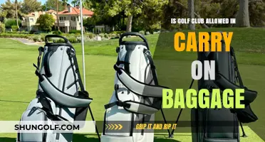 Can You Bring Golf Clubs in Carry-On Luggage? TSA Rules Explained