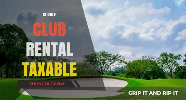 Is Golf Club Rental Taxable? Understanding Sales Tax Implications