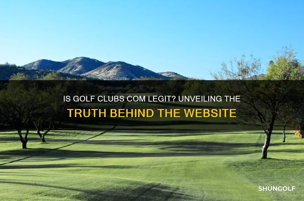 is golf clubs com legit