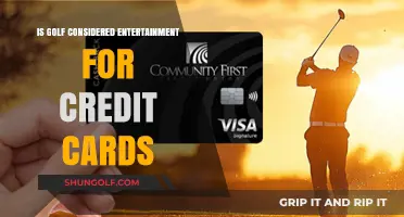 Golf as Entertainment: Credit Card Perks and Rewards Explained