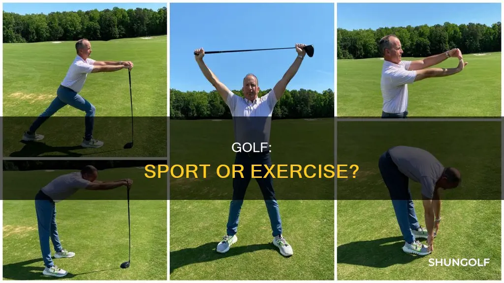 is golf considered exercise