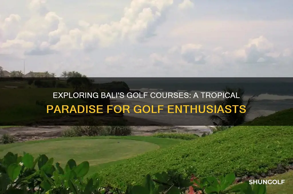 is golf course bali