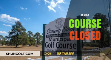 Is Your Golf Course Closed? Check Status and Alternatives Now