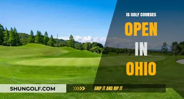 Ohio Golf Courses: Are They Open for Play?