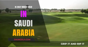 Is Golf Digest Available for Purchase in Saudi Arabia?