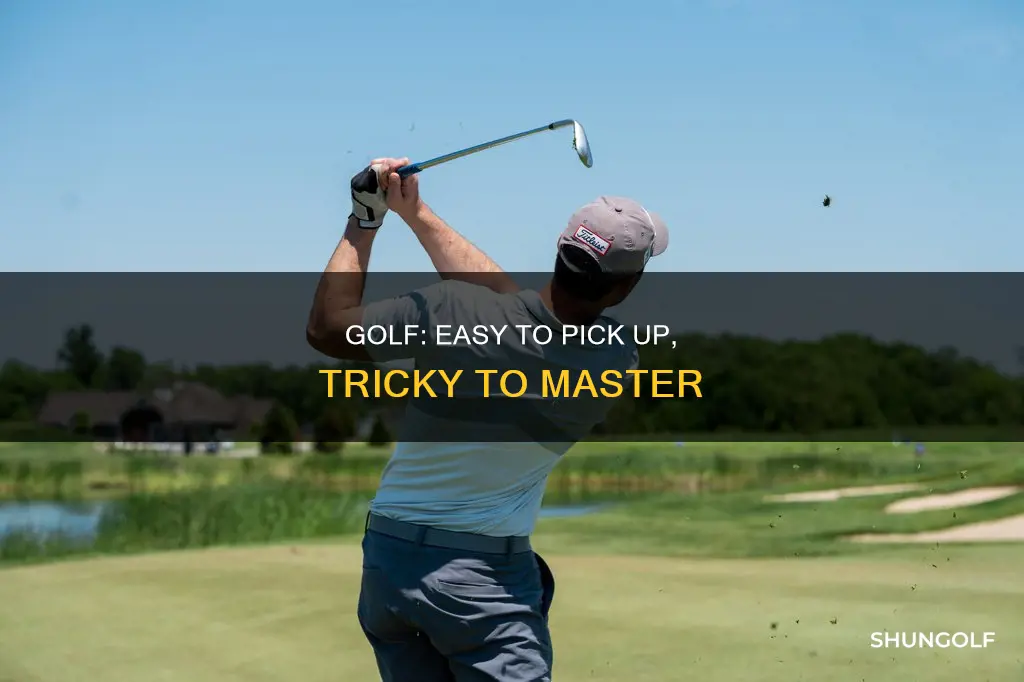 is golf easy to pick up