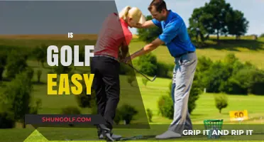 Golf: Easy to Learn, Tough to Master