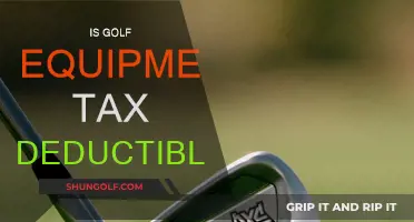 Golf Equipment: Tax Write-Off or Not?