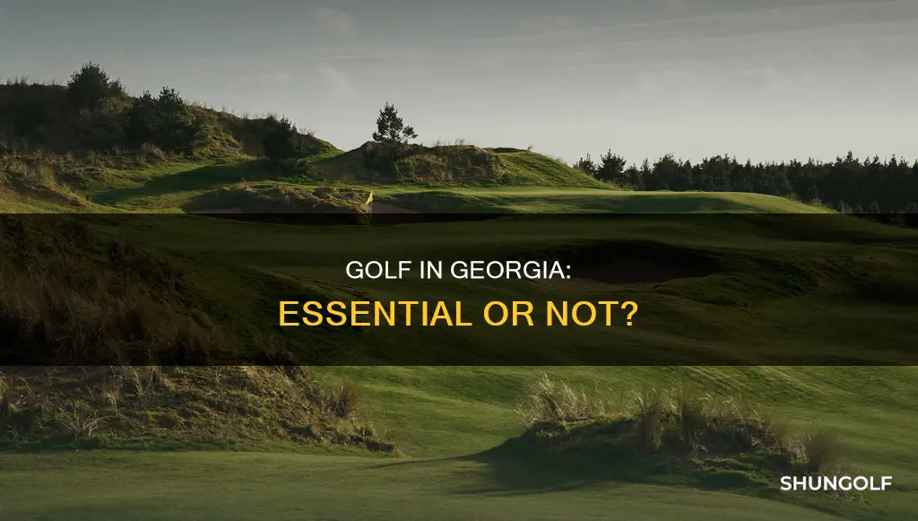 is golf essential in georgia