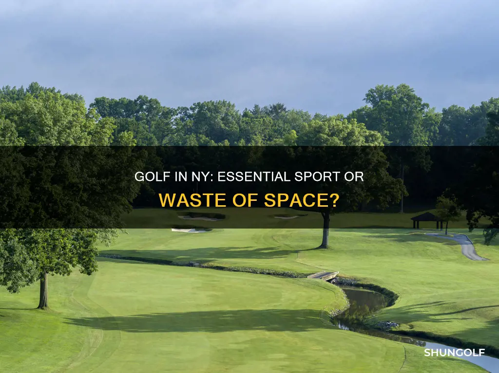 is golf essential in ny