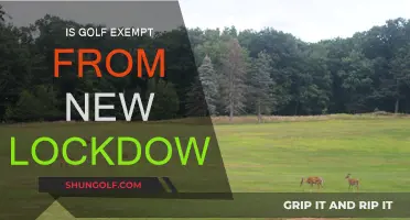 Golf's Lockdown Exemption: What's the Deal?