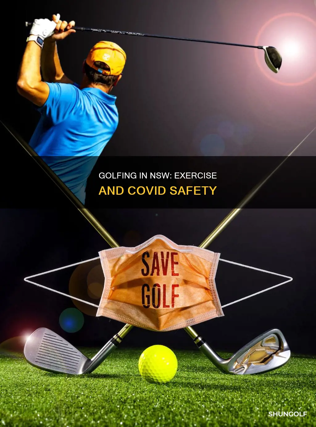 is golf exercise covid nsw