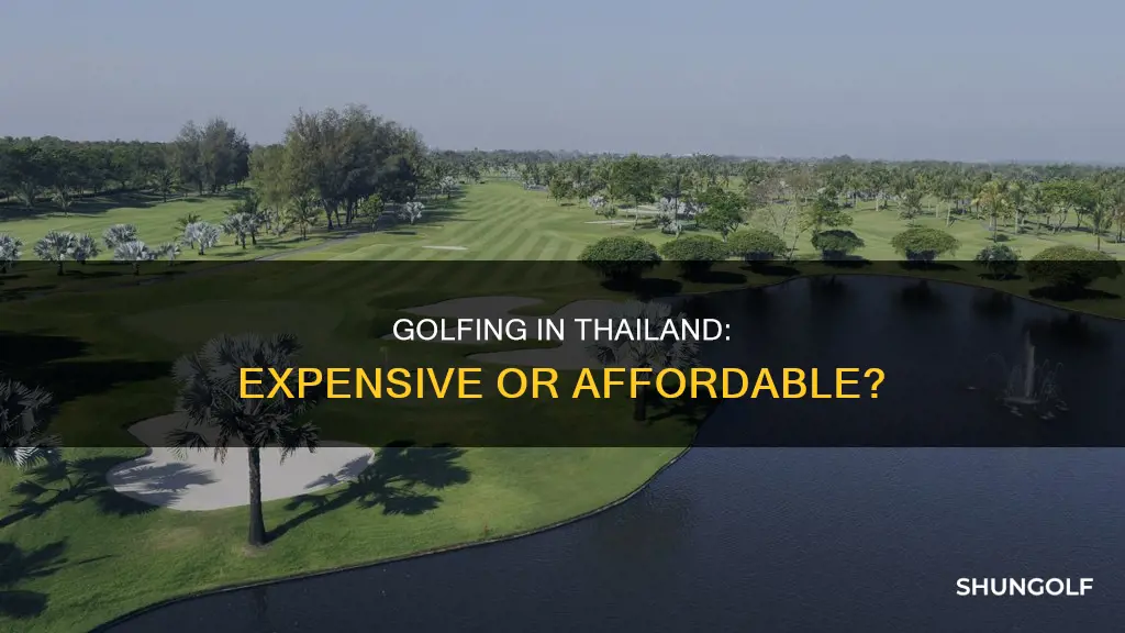 is golf expensive in thailand