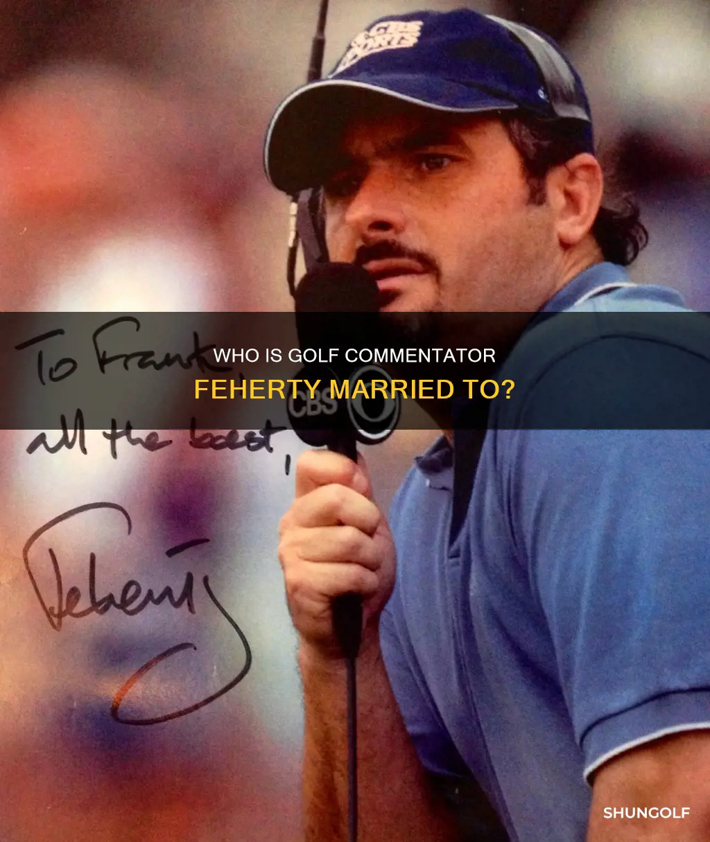 is golf feherty married