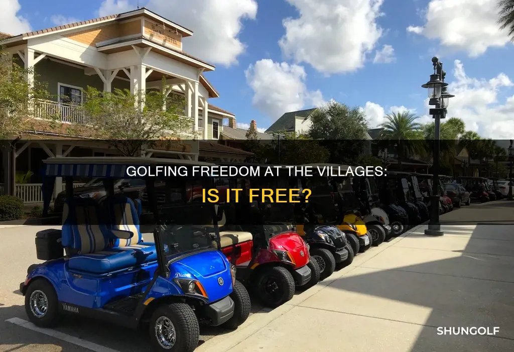 is golf free at the villages