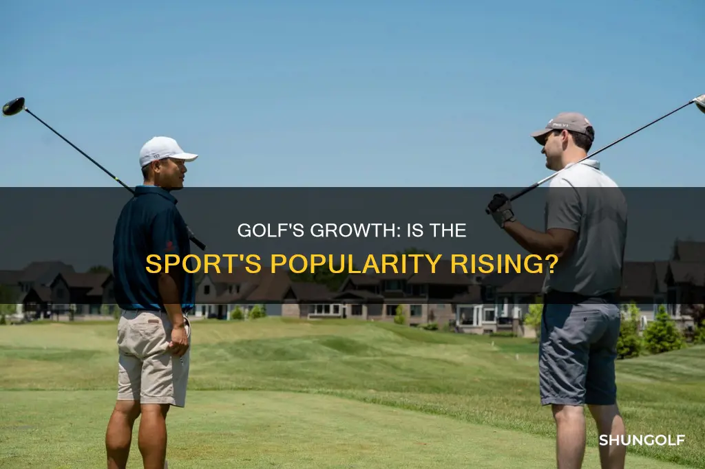 is golf frowing
