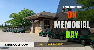 Memorial Day Golf Galaxy Hours: Is It Open or Closed?