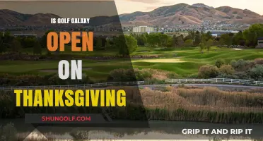 Is Golf Galaxy Open on Thanksgiving? Holiday Shopping Hours Revealed