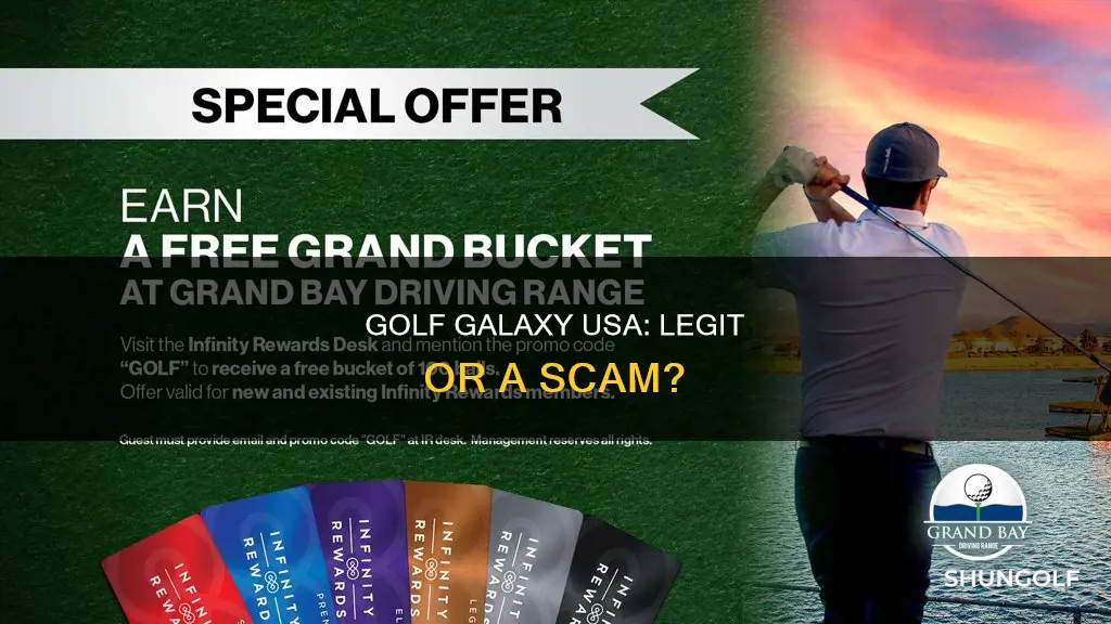 is golf galaxy usa legit