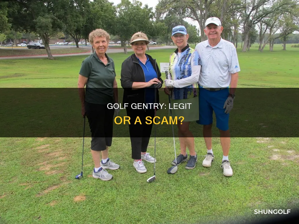 is golf gentry legit