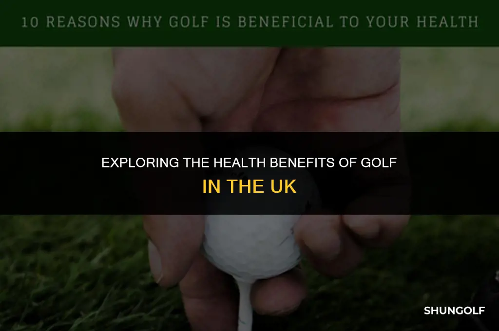 is golf good exercise uk