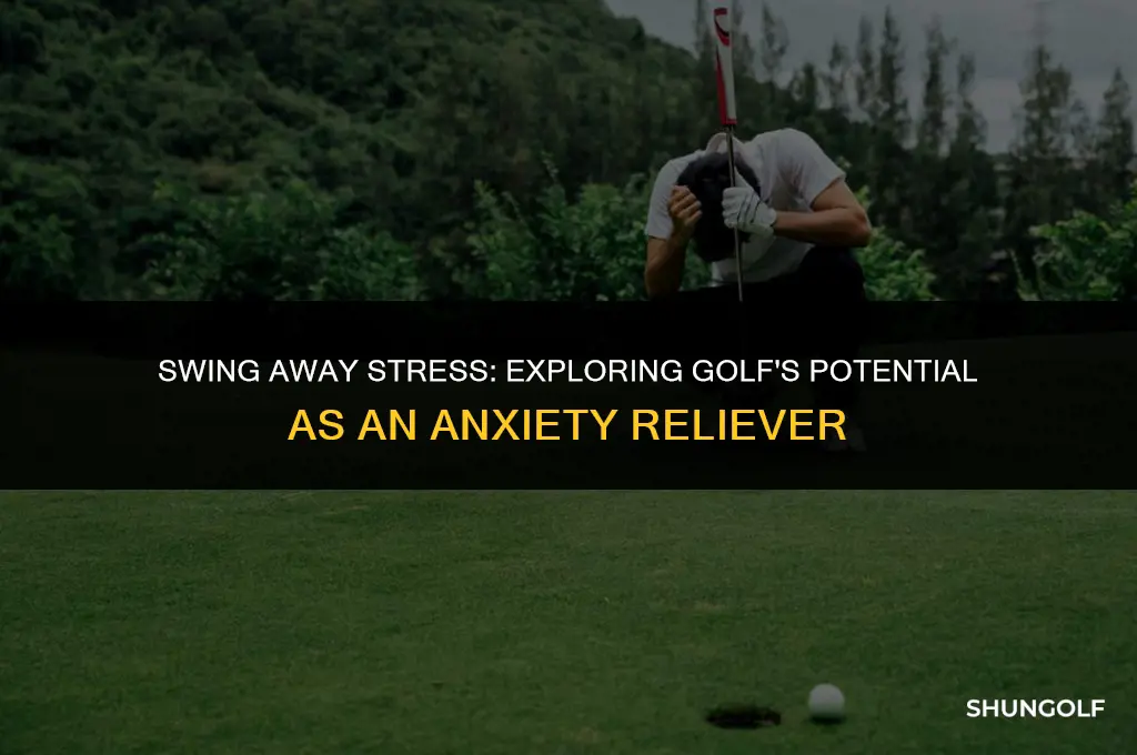 is golf good for anxiety
