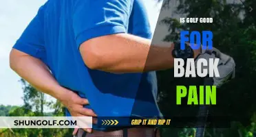 Swing Away Back Pain: The Surprising Benefits of Golf