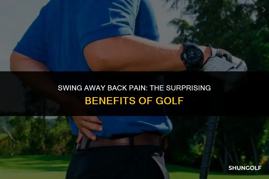 is golf good for back pain