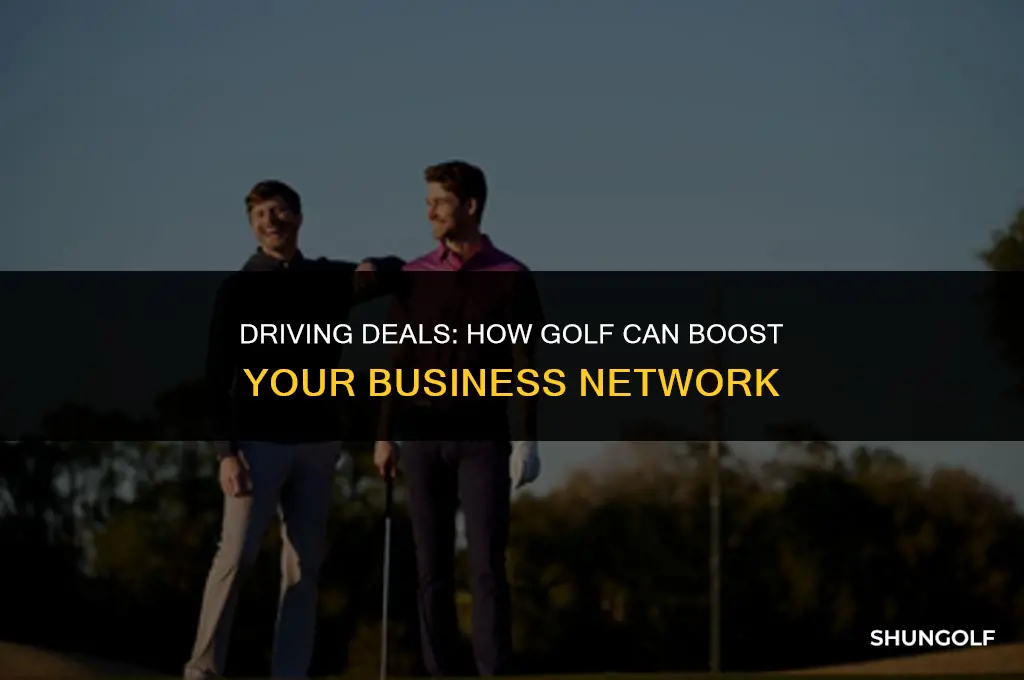 is golf good for business