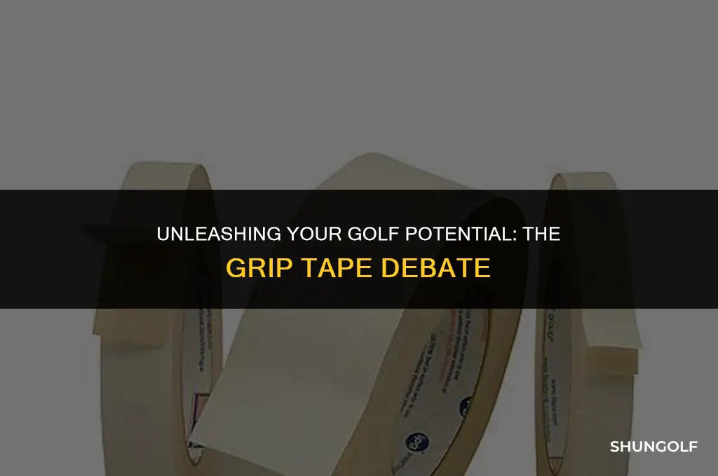 is golf grip tape necessary