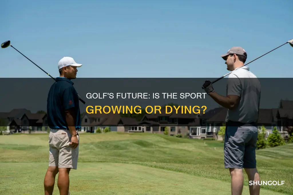 is golf growing or dying