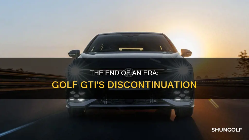 is golf gti being discontinued