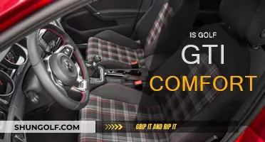Golf GTI: Comfortable Sporty Ride