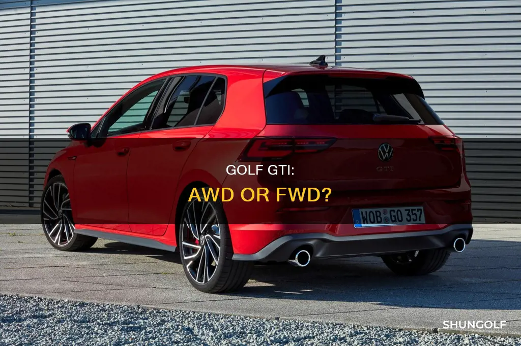 is golf gti fwd or awd