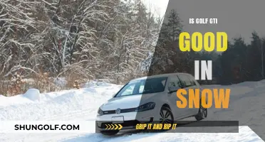 Conquering Winter Roads: The Golf GTI's Snowy Performance Reviewed